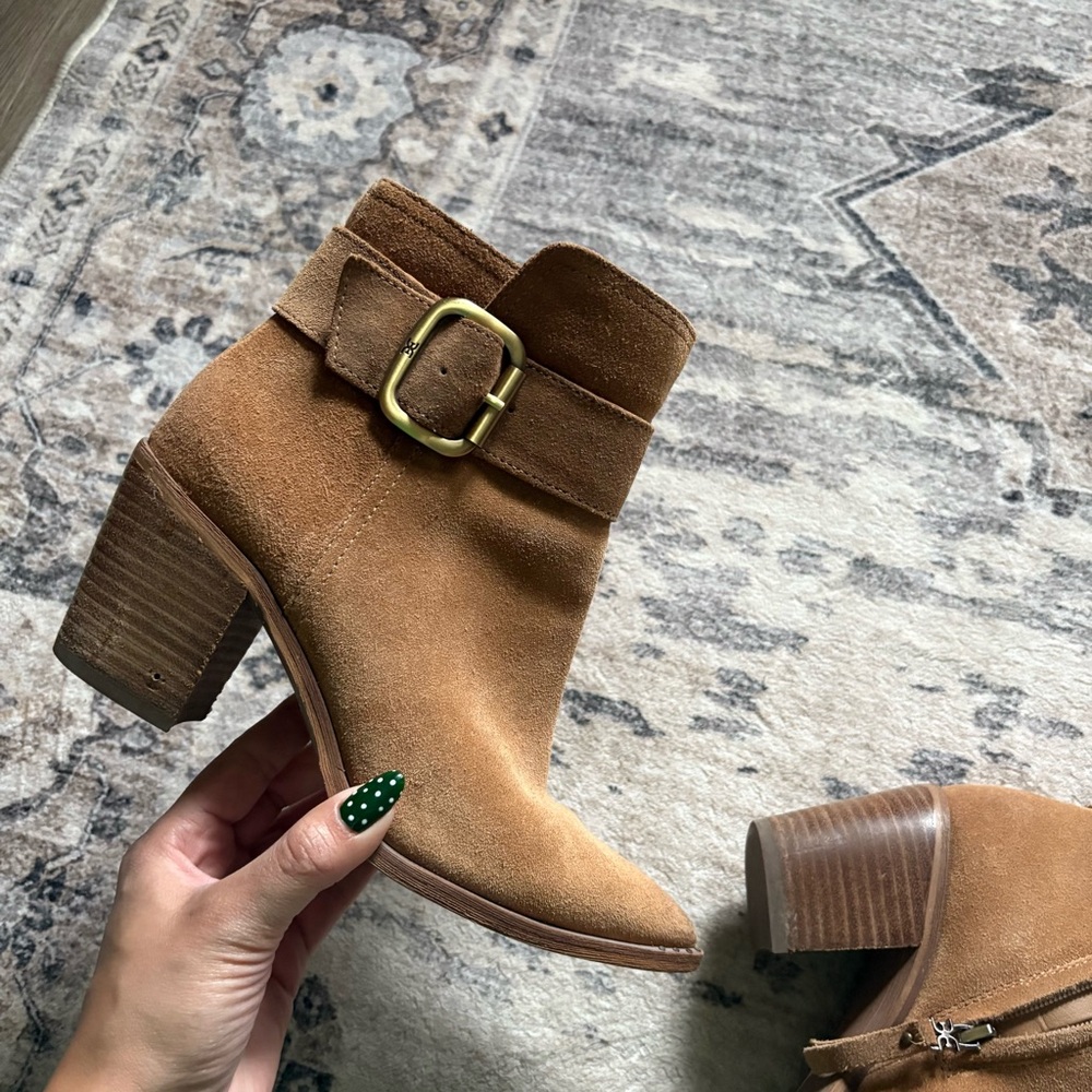 Sam Edelman Leonia Ankle suede Boots size 6 - Picture 7 of 13
